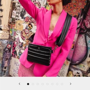 THINK ROLYN Bum Bag in Pearl Cashmere